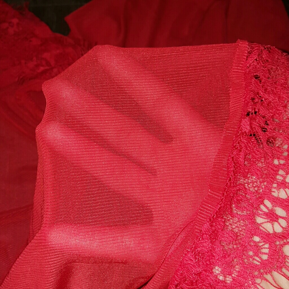 Sexy Red Robe - Picture 6 of 6